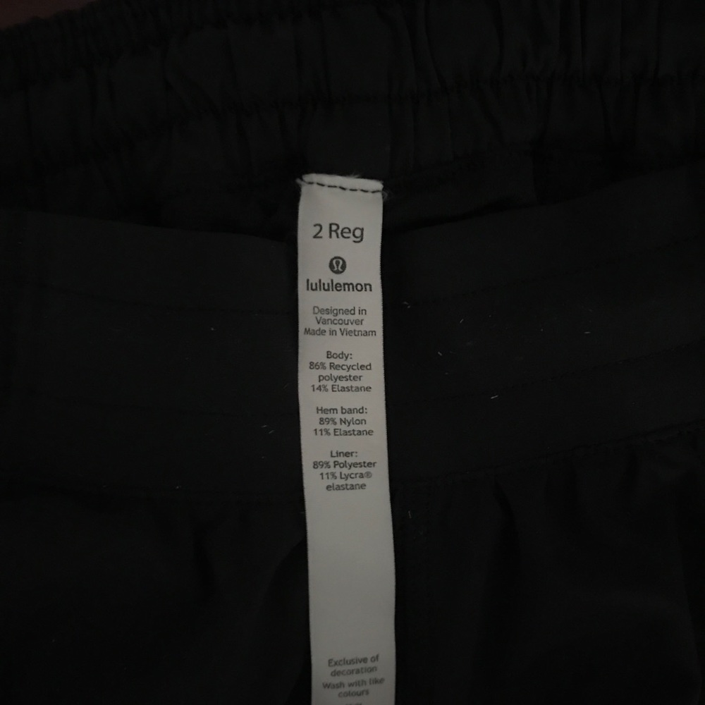LuluLemon Hotty Hot running shorts